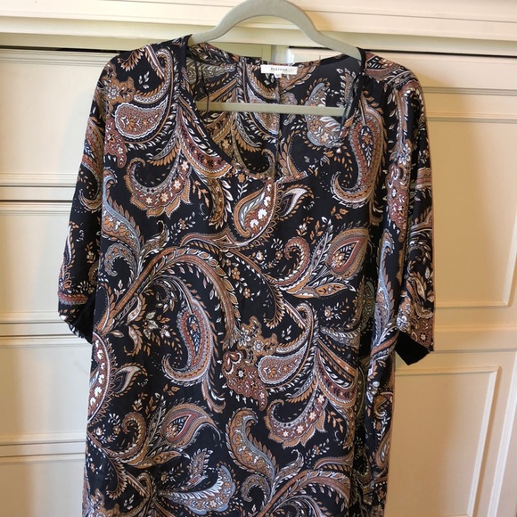 Pleione Tops - Pleione Paisley blouse szXL